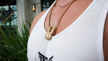 Load image into Gallery viewer, Pancake Bunny Pendant &amp; Chain
